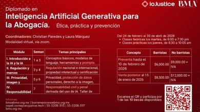 Diplomado en Inteligencia Artificial Generativa para la Abogacía. LOS ...